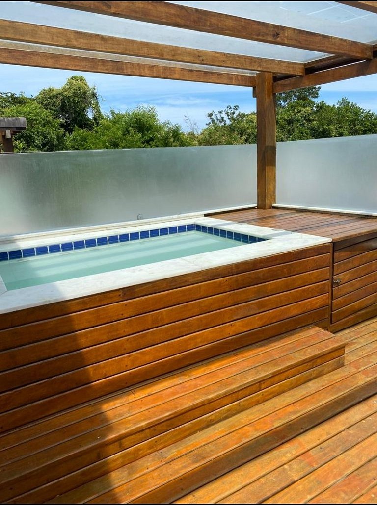 4 quartos, Piscina Bairro 1,5km do Centro de Arraial