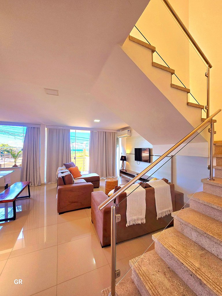 Top Houses Casa Colibris vista mar 3 quartos