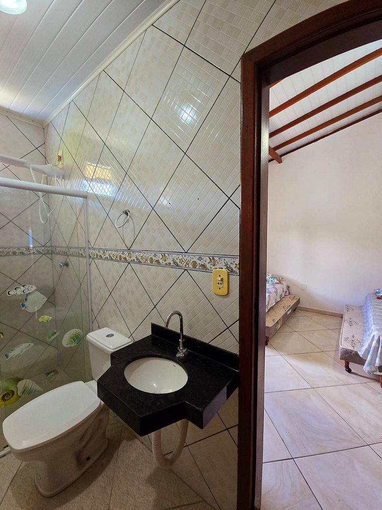 Casa branca Privativa 3 dormitórios Arraial