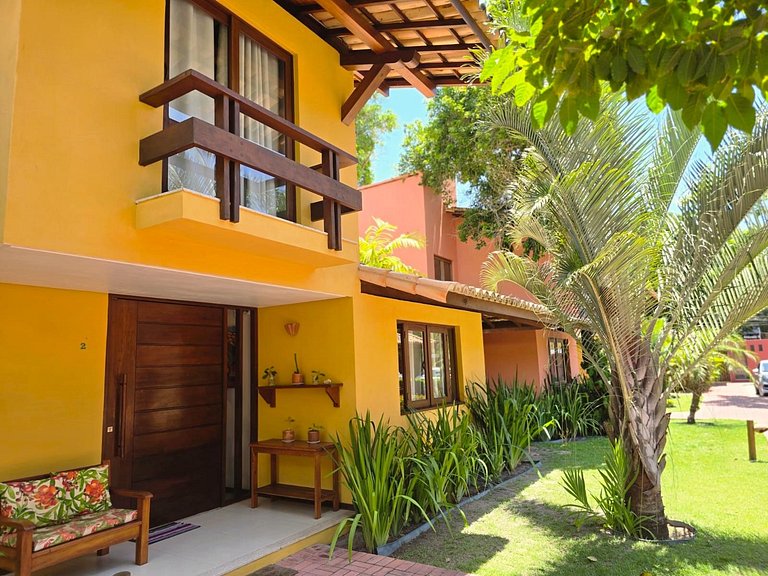 Top Houses Casa Amarela 3 quartos praia Araçaípe