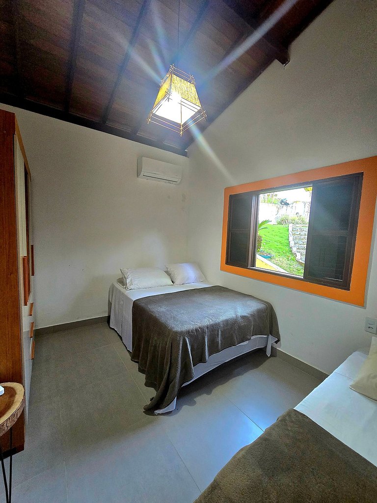 Top Houses Casa Serena tranquilidade com 2 quartos