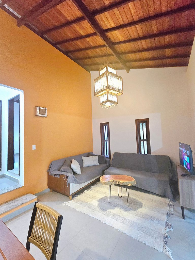 Top Houses Casa Serena tranquilidade com 2 quartos