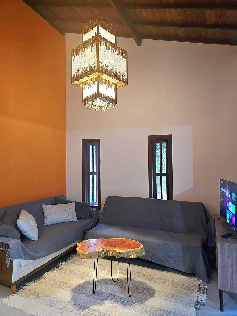 Top Houses Casa Serena tranquilidade com 2 quartos