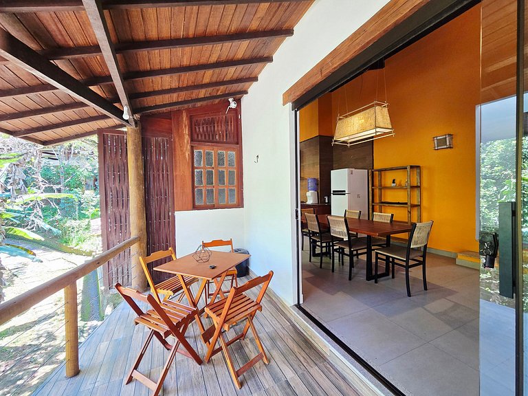 Casa Serena tranquilidade com 2 quartos