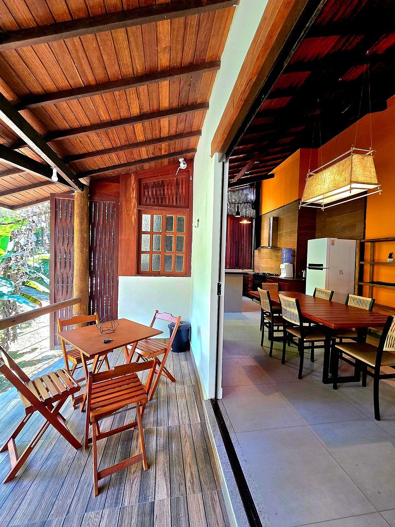 Casa Serena tranquilidade com 2 quartos