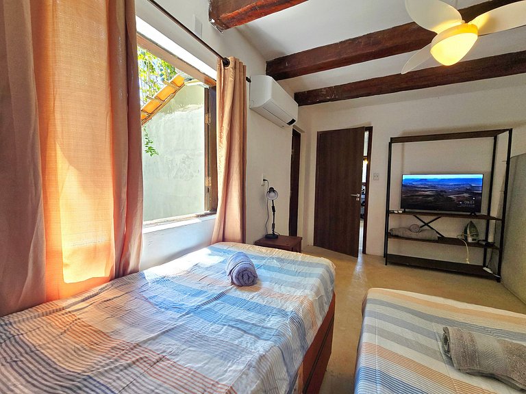 Econômica de 2 quartos Arraial 300m do Centro