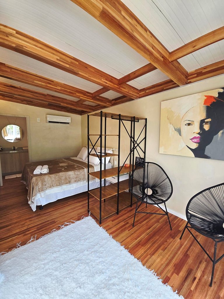 Studio 73: Moderno e acolhedor, no melhor bairro.